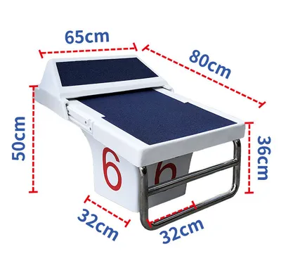Inflatable Swimming Pool with Professional Swim Starting Block Feature