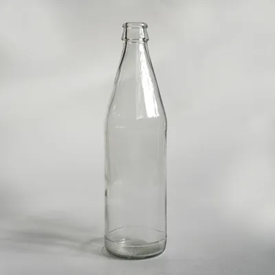 500ml Clear Water Juice Milk Glass Bottle Light Weight Disposable Hot Sell
