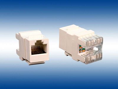 Cat.6 RJ5 Keystone Jack (KN-1115)