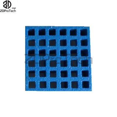 Weather Resistant Prime FRP Mini Mesh Grating for Flooring
