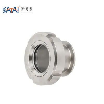 Custom Sanitary Pipeline Mirrors 3A Stainless Steel Clamp Sight Glass
