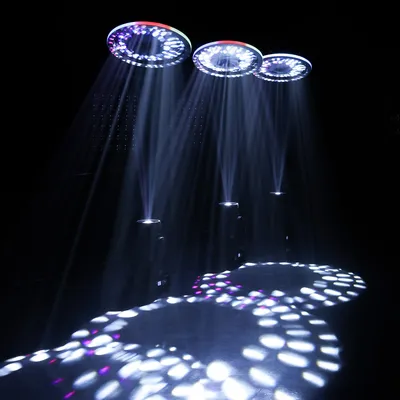 DMX 512 62CH Kinetic Mirro Disc Light Lifting Winch System Lights