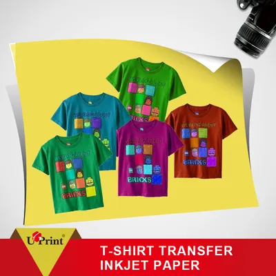 A4 T-Shirt Inkjet Sublimation Heat T-Shirt Transfer Inkjet Paper Cotton Printing Paper