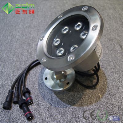 AC85~265V 12V RGB 6x1w Epistar LED Underwater Pond Light