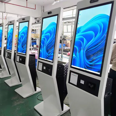 32 Inch Digital Signage Payment Kiosk with Qr Code Thermal Printer