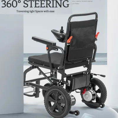 Smart Electric Wheelchair with 250W Dual Motor and High-Carbon Frame