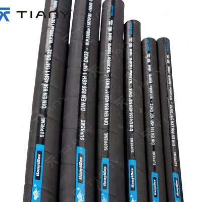 Factory Direct One Fiber Braided Rubber Air Hose Durable Flexible Industrial Hose
