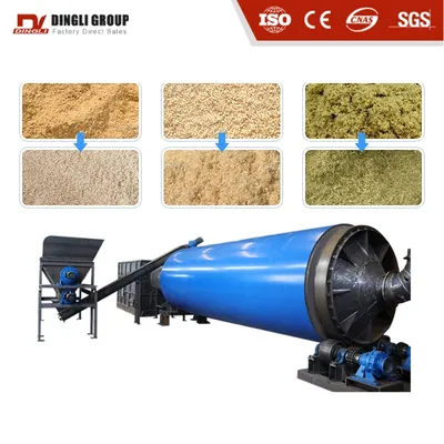 Affordable Biomass Pellet Production Line for Wood and Rice Husk