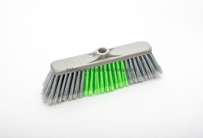 Middle East Hot Sell Item Cheaper Plastic Sweeping Broom with Bristle Brush (HL-A101L)