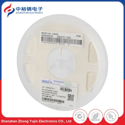 0402 50V Ceramic Mlcc SMD Film Chip Capacitor for Fan