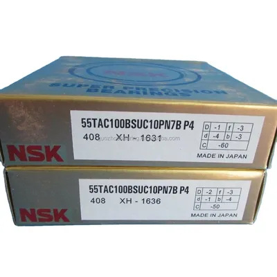 55tac100bsuc10pn7b Ball Screw Bearing 55X100X20mm