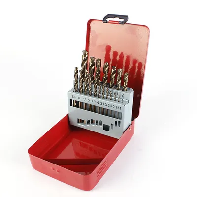 High-Speed HSS Twist Drill Bit Set for Fast, Clean Drilling