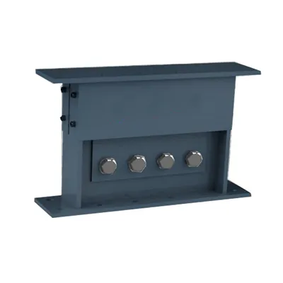 Metal Material Energy Dissipation Shock Absorber, Rectangular Bridge Corridor Friction Damper, Customized Building Shock Absorption