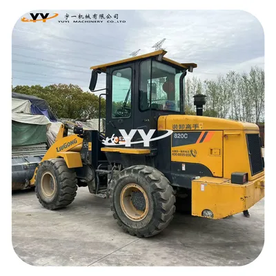 Original Second-Hand Mini Loader Used Liugong 820c Small Loader