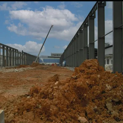 Prebricated Steel Factory Service High Quality Steel Warehouse for Industrial Utilization