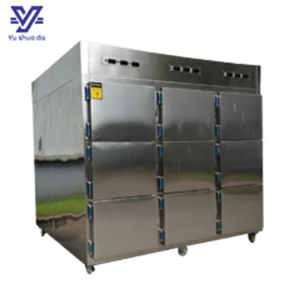 High Quality Funeral Use Refrigeration Equipment Mortuary 9 Chambers Freezer