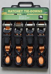 1" Ratchet Tie Down/Ratchet Tie Down Luggage Strap