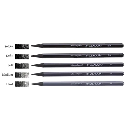 Super Soft Professional Sketch Pencil Charcoal Free Drawing Pencil