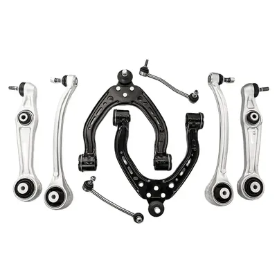 Zoomkey Full Set Suspension System Tie Rod Ends Sway Bar Stabilizer Link Control Arm Kit