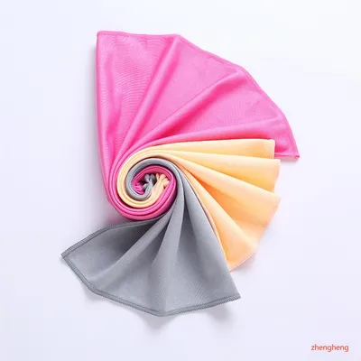 Fast Drying Microfiber Towel Glass Window Cleaning Cloth for Household Kitchen Car
