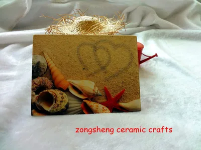 Ceramcic Painting With Cardboard Support
