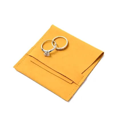 Custom Jewelry Pouch Microfiber Jewelry Packaging Bag with Custom Logo