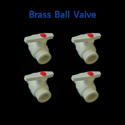 High Quality PPR Plastic Brass Ball Valves PPR Water Valve All Types PPR Ball Valve