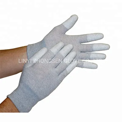 China Made Safety Work Gloves PU Safety Gloves Anti-Static Gloves