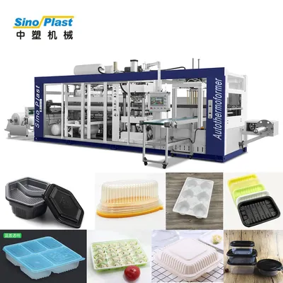 Plastic Fast Food Boxes Thermoforming Machine