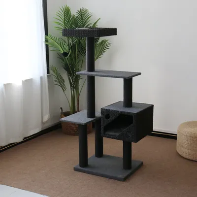 Cat Tree Tower Cat Condo with Scratching Surface
