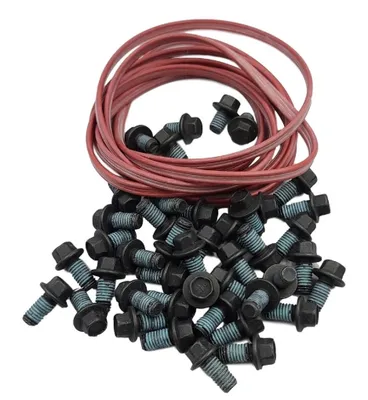 Genuin 4089995 Rectangular Strip Seal, for M11 Valve Cover Gaskets 3389404 Equivalent for Cummins