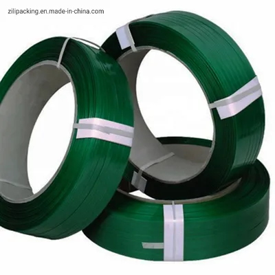 100% Vigin Green Transparent Pet Strap