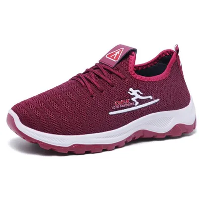 Sneaker Mesh Running Shoes Ladies Walking Dancing Sports Shoes
