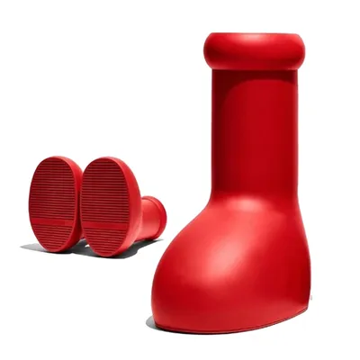 2023 Hot Selling New Creative Super Light Lovely Fashion Trend EVA Big Red Boots