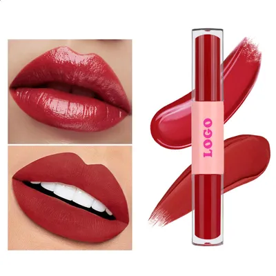 Luxurious Double-Ended Matte Liquid Lipstick & Gloss Duo