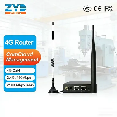4G Router with SIM Card Realizes Real Time Data Transmission in Fields