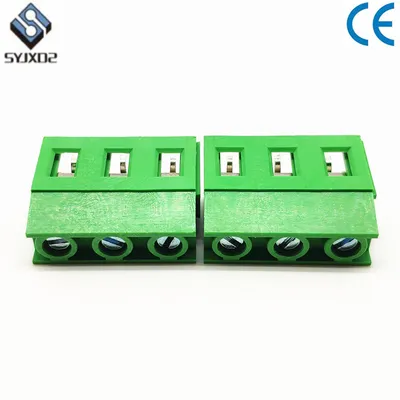 129V Terminal Block Contact 7.62mm 9pin Connector 20A Green SIM Card