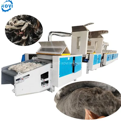 Waste Cotton Fabric Recycling Machine Textile Fabric Cotton Waste Recycling Machine Textile Machinery