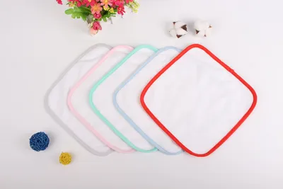 Manufacture Cotton Terry Soft Cute Good Asorption Washcloth