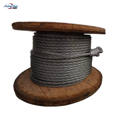 4vx39s+5FC, 4vx48s+5FC, 4vx35ws+5FC High-Strength Shaped Strand Steel Rope for Truck Crane Applications