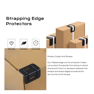 Factory Inventory Wholesale Durable Plastic Corner Protector for Goods Carton Shipping Transportation Packaging