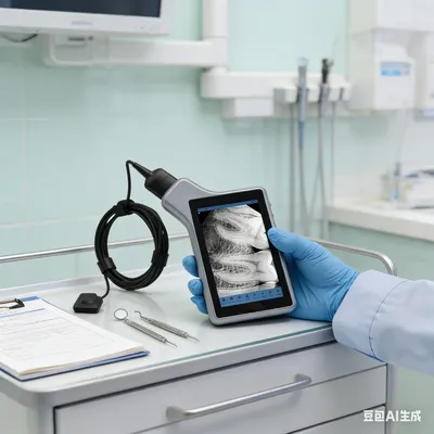 LK-C602S Portable Dental IntraloraI Xray Imaging System Android Tablet Screen and RVG Sensor