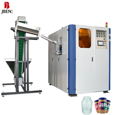 Manufacturer of Wide Mouth Chocolate Jar Blow Molding Machine for Food Packaging