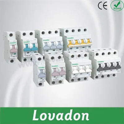 Solar MCB L7 Switch 1p 2p up to 16A 25A Miniature DC Circuit Breaker