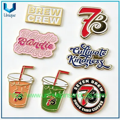 Wholesale Custom Logo Enamel Phone Pin, Self Adhesive Metal Badge for Phone Case