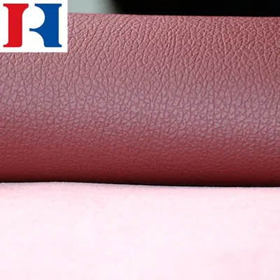 Factory Direct Sales Mini Sheep Grain Soft Waterproof Breathable Artificial Leather PU Leather Fabric Synthetic