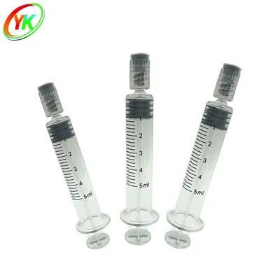 Big Size 5ml Luer Lock Glass Prefilled Syringe with Markings