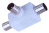 TV Connector (9.5mm Plug To Jack/9.5mm Jack To Plug)