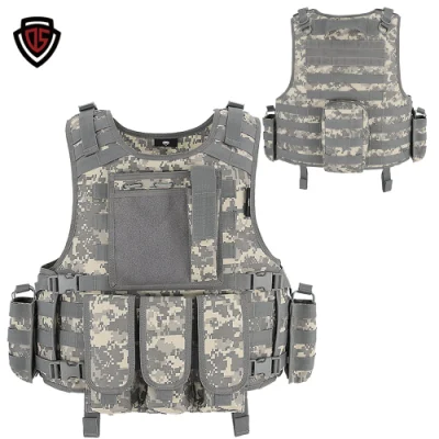 Tactical Combat Vest with Double Safety for Outdoor Adventures