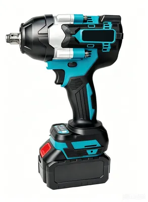 Powerful 18V Cordless Brushless Drill with Lithium Battery Pack